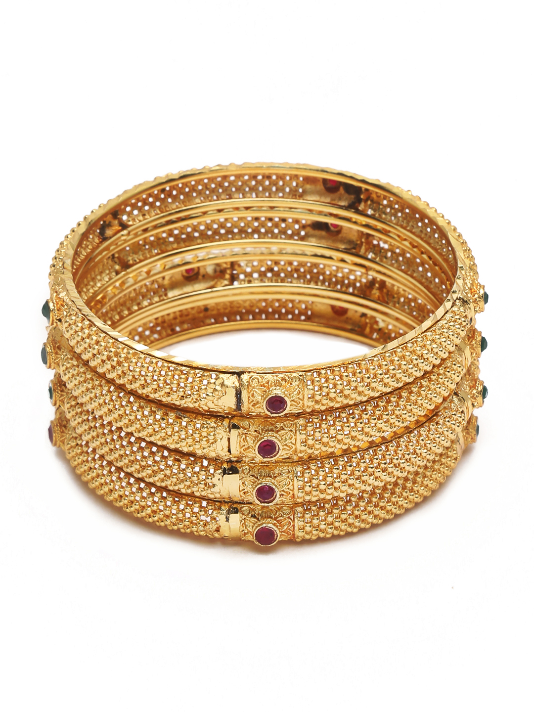 YouBella Jewellery Stylish Gold Plated Bangles for Girls and Women